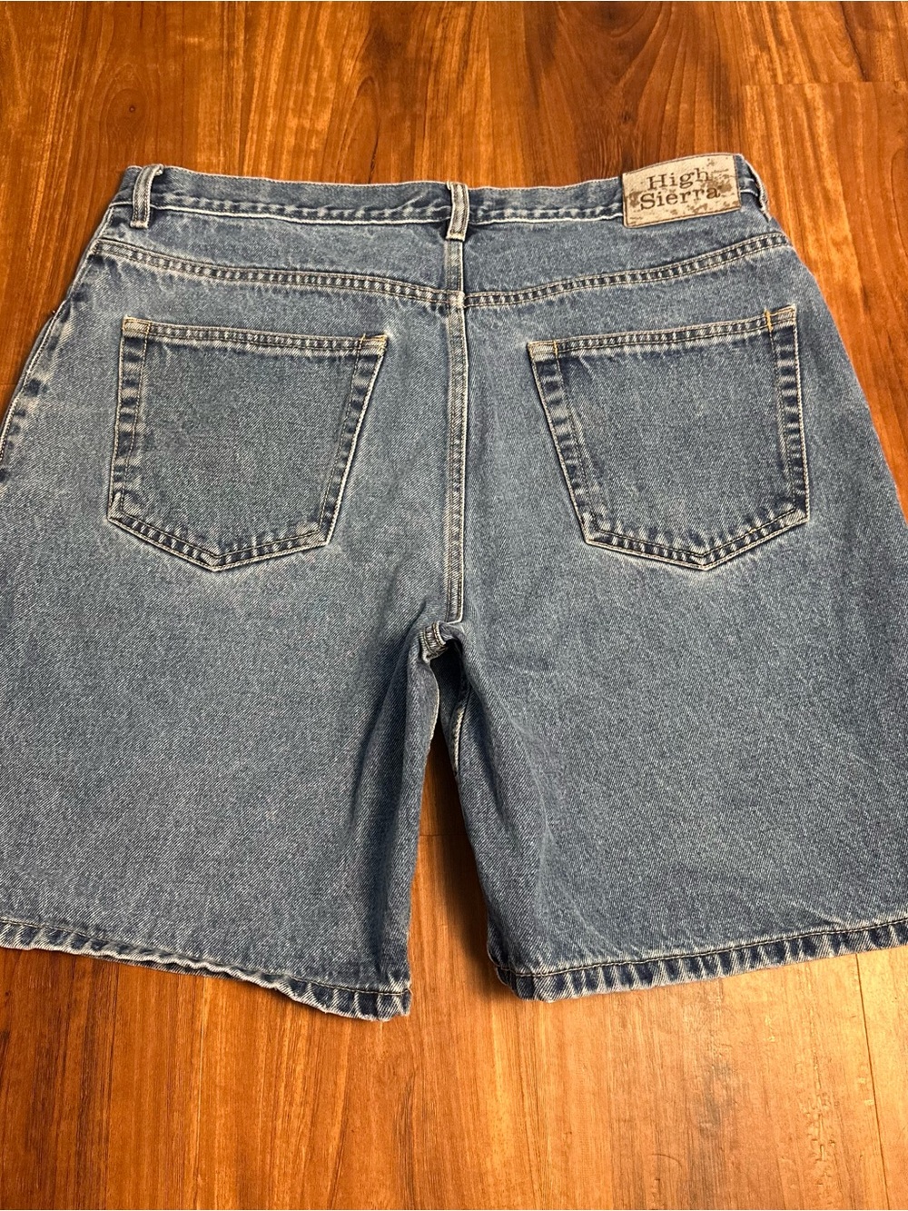 High Sierra Men's Light Blue Denim Jean Shorts